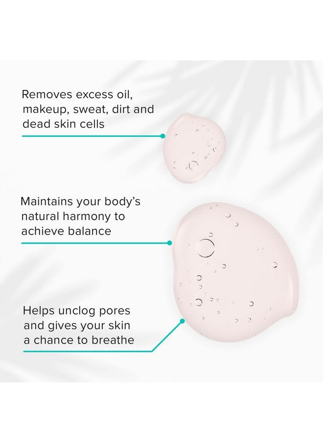 ClarityRx Cleanse Daily Vitamin-Infused Face Wash, Natural Plant-Based Moisturizing Facial Cleanser with Vitamins & Antioxidants, Deep Cleansing, Natural, Paraben Free, for All Skin Types (6 fl oz)