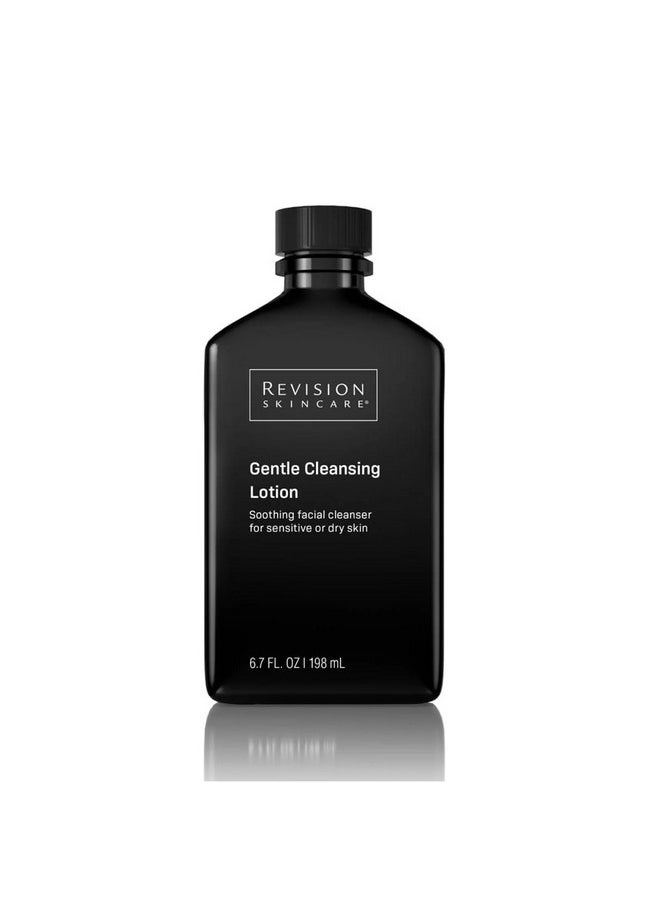 Revision Skincare Gentle Cleansing Lotion, Soothing Facial Cleanser for Sensitive Skin, Fragrance Free, 6.7 fl oz