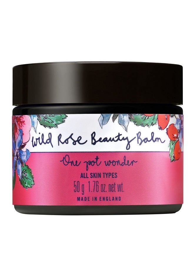Neal's Yard Remedies Wild Rose Organic & Daily Beauty Balm For All Skin Types - Nourishes & Exfoliates, 50g