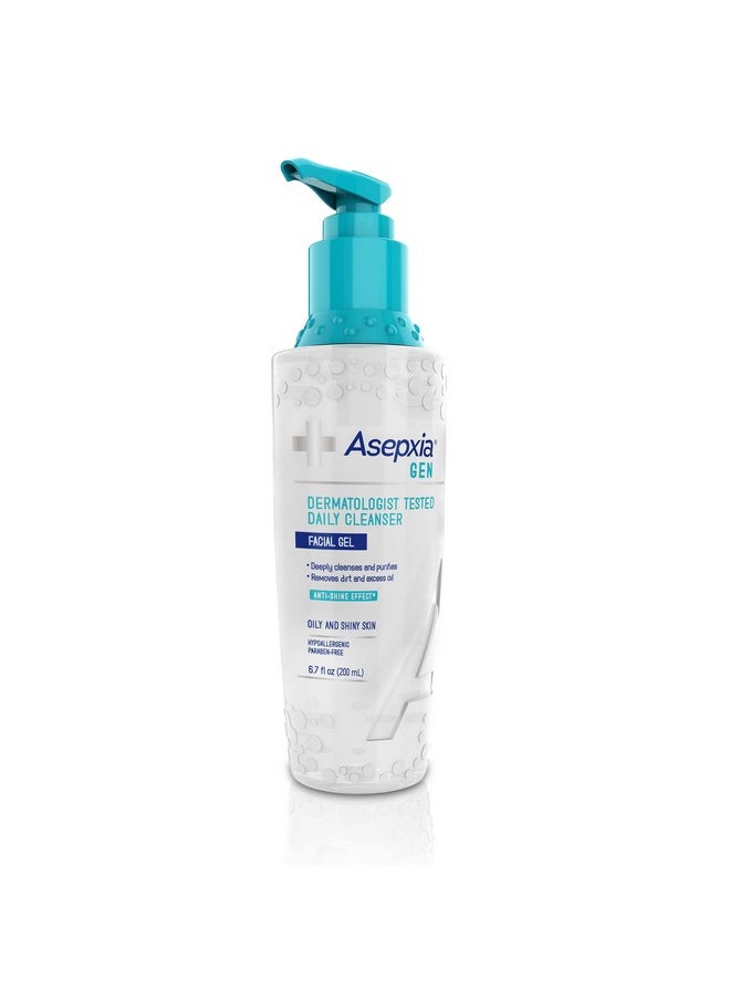 Asepxia GEN Daily Facial Cleanser for Oily Skin, 6.7 Ounce