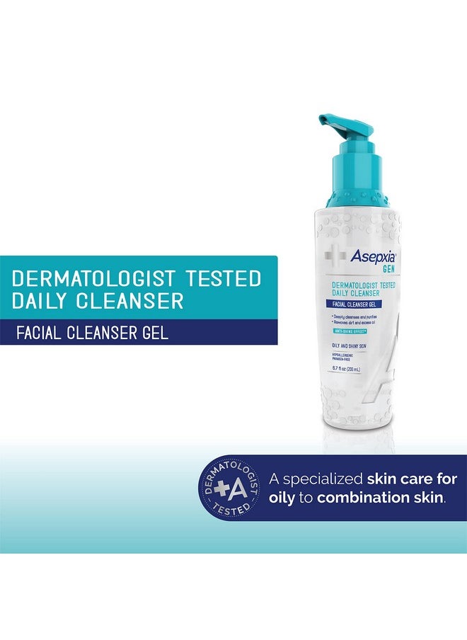 Asepxia GEN Daily Facial Cleanser for Oily Skin, 6.7 Ounce
