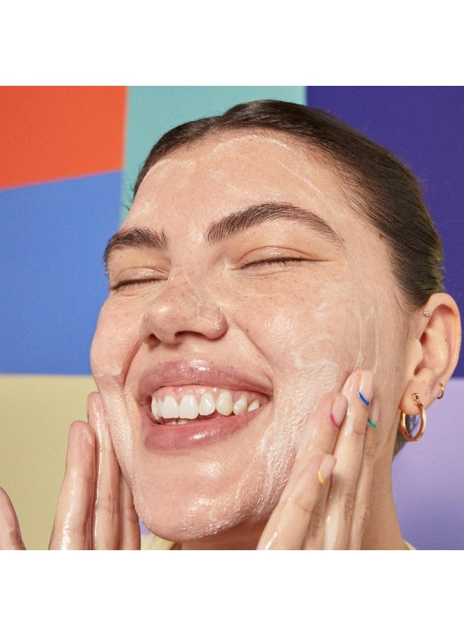 BYOMA Creamy Jelly Cleanser - Hydrating Facial Cleanser for Skin Barrier Repair -Tri-Ceramide Face Wash for Sensitive Skin & All Skin Types - Gently Removes Makeup & Excess Oil - 5.91 fl oz