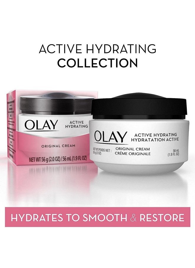 Olay Active Hydrating Cream Face Moisturizer, 1.9 fl oz