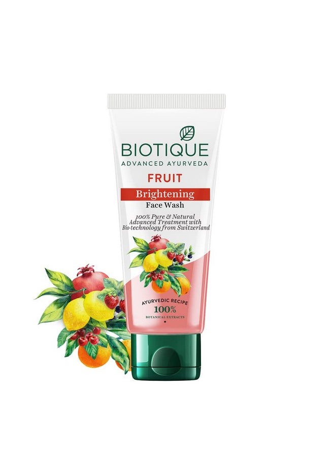 Biotique Bio White Advanced Face Wash 50 ml/1.69 Oz. I 100% Pure & Natural