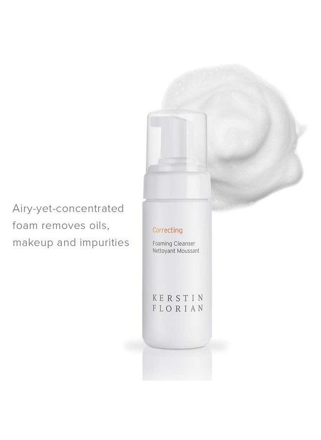 Kerstin Florian Correcting Foaming Cleanser, Salicylic Acid & BHA Deep Cleaning Face Wash (3.4 fl oz)