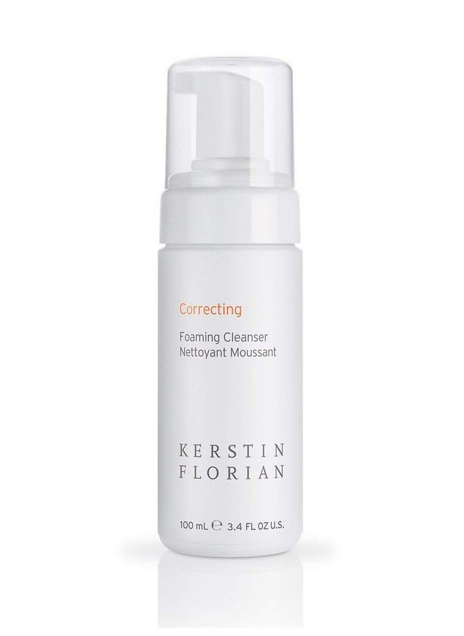 Kerstin Florian Correcting Foaming Cleanser, Salicylic Acid & BHA Deep Cleaning Face Wash (3.4 fl oz)
