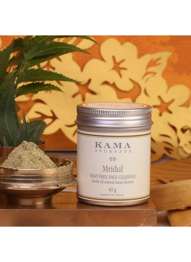 Kama Ayurveda Mridul Soap-Free Face Cleanser, 40g