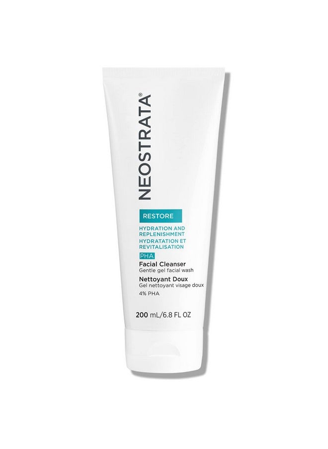 NEOSTRATA PHA Facial Cleanser Gentle Gel Facial Wash Soap-free Fragrance-free For Sensitive and Reactive Skin Types, 6.8 Fl Oz (Pack of 1)