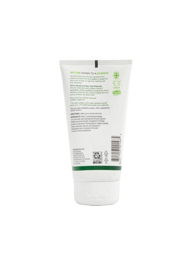 BULLDOG Mens Skincare and Grooming, Original Face Wash/Scrub, 5 Fluid Ounce