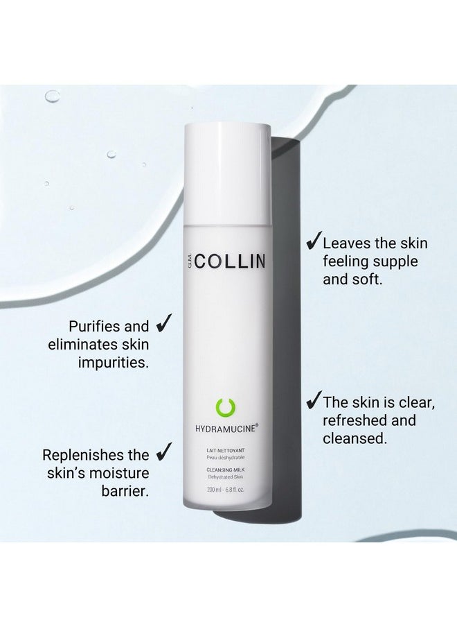 G.M. Collin Hydramucine Cleansing Milk | Gentle Face Wash for Dry or Sensitive Skin | Moisturizing Pore Cleanser