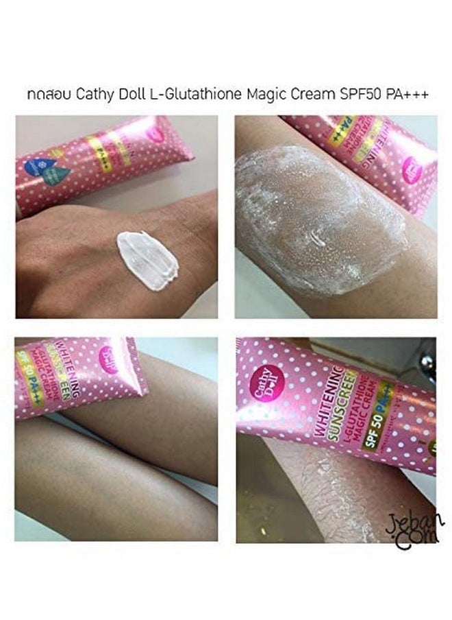 Cathy Doll L-Glutathione Magic Cream SPF 50 Whitening Sunscreen 138ml