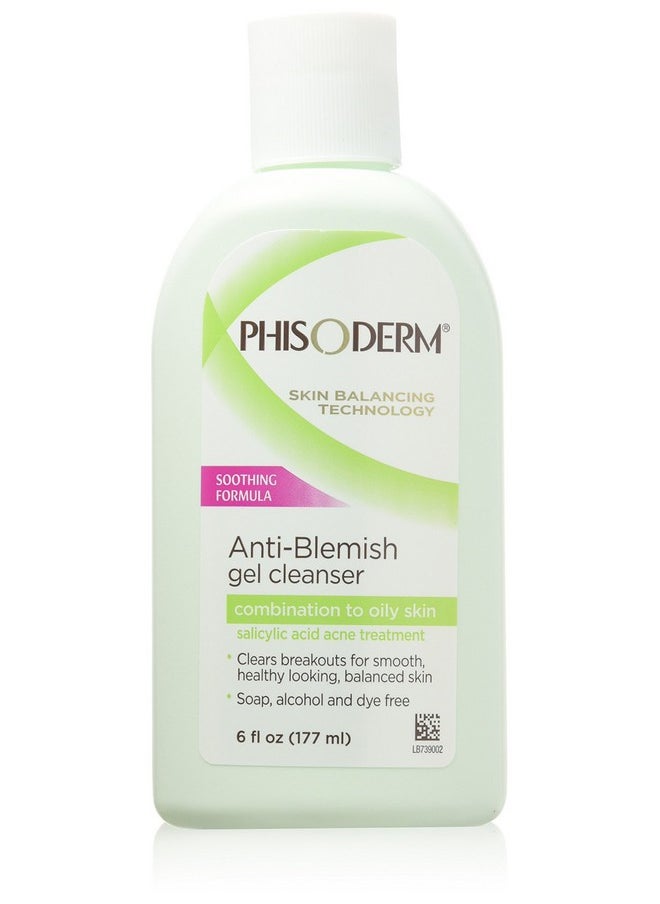 Phisoderm Anti-Blemish Gel Cleanser 6 oz (3 pack)