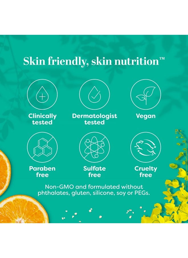 TruSkin Vitamin C Cleanser for Face - Brightening Face Wash with Vitamins C & E, Rosehip Oil, Aloe Vera and MSM - Deep Clean and Refresh for Radiant, Healthy-Looking Skin, 4 fl oz
