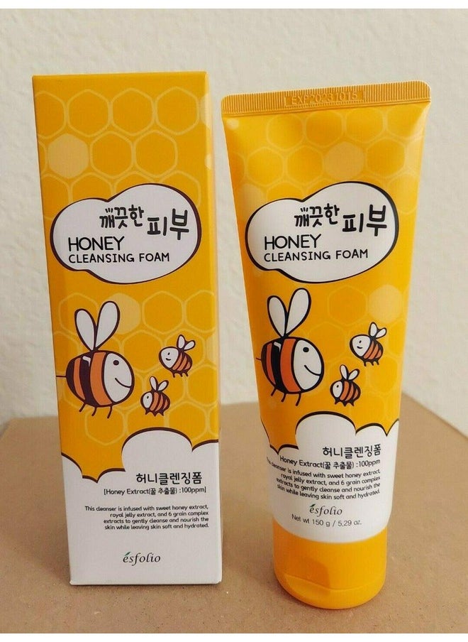 esfolio Honey Cleansing Foam (5.29oz150g)