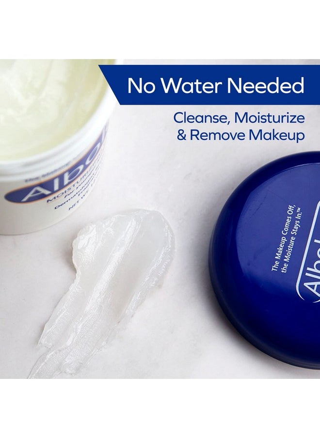 Albolene Face Moisturizer and Makeup Remover, Facial Cleanser and Cleansing Balm, Fragrance Free Cream, 12 oz (2 Pack)