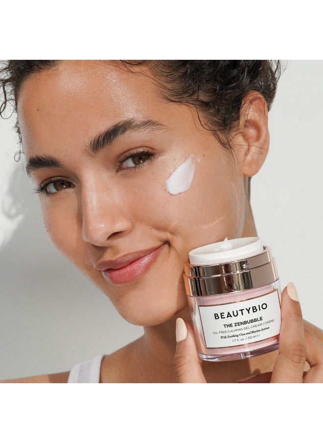 BeautyBio ZenBubble Oil-Free Calming Gel Cream. Calm and correct sensitive, blemish-prone skin
