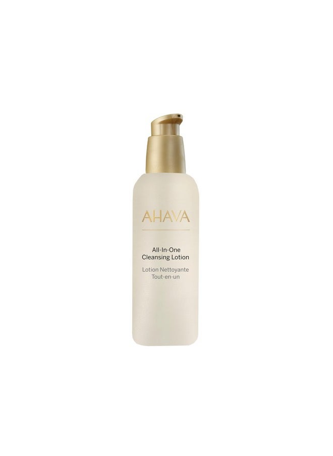 AHAVA All-In-One Toning Cleanser - Skin-Friendly, Soft, Water-Based Formula Gently Removes Dirt, Impurities & Makeup Including Eyes, Rebalances pH, Made with Our Signature Blend Osmoter, 8.5 Fl.Oz