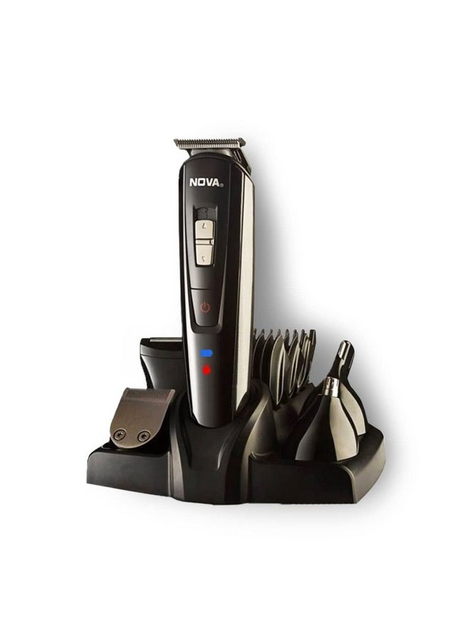 Ng 1151 All In One 100% Waterproof Corded N Cordless: 60 Minutes Runtime Grooming Kit For Men (Black)