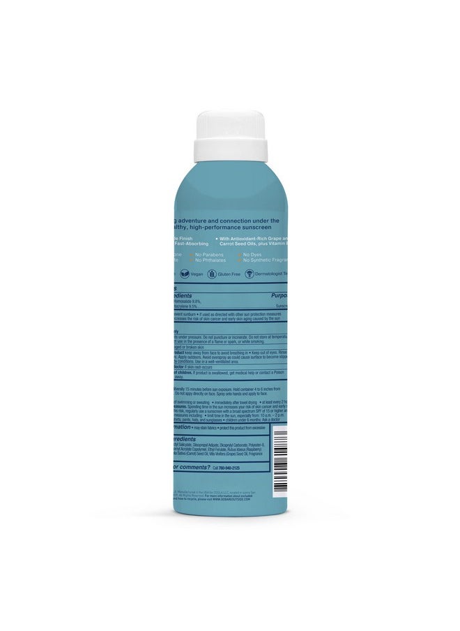 Bare Republic Clearscreen Sunscreen SPF 50 Sunblock Spray, Water Resistant with an Invisible Finish, 6 Fl Oz