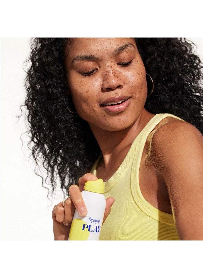Supergoop! PLAY SPF 30 Antioxidant Body Mist w/ Vitamin C, 6 fl oz - Broad Spectrum Sunscreen Spray for Sensitive Skin - Clean Ingredients - Great for Active Days
