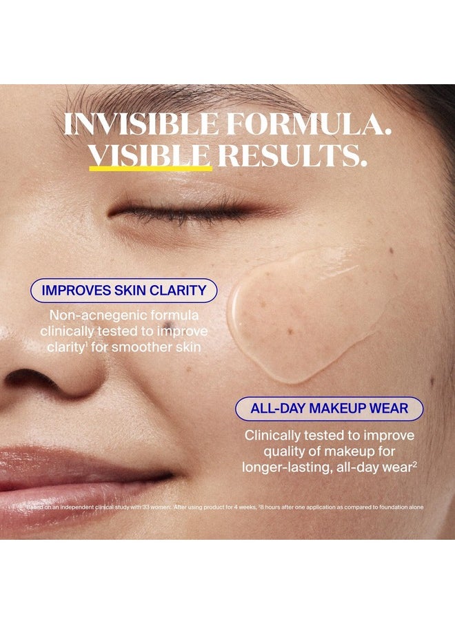 Supergoop! Unseen Sunscreen SPF 50 Invisible Sun Protection for Face - Broad Spectrum Face Sunscreen + Makeup-Gripping Primer - Weightless, Scentless, Oil Free - For All Skin Types - 1.7 fl oz