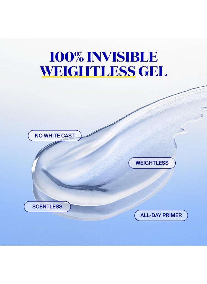 Supergoop! Unseen Sunscreen SPF 50 Invisible Sun Protection for Face - Broad Spectrum Face Sunscreen + Makeup-Gripping Primer - Weightless, Scentless, Oil Free - For All Skin Types - 1.7 fl oz