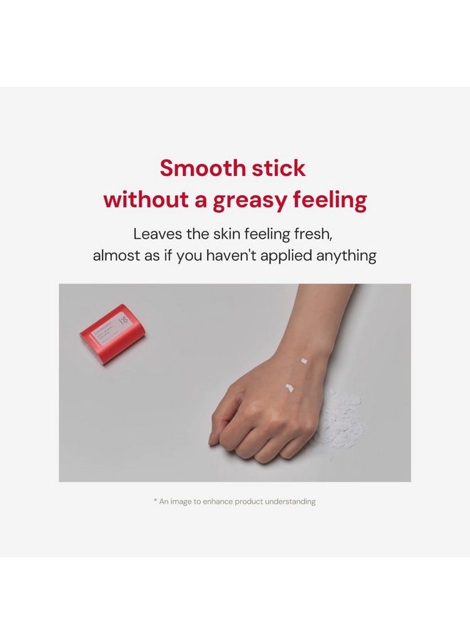 THANKYOU FARMER Sun Project Silky Calming Sun Stick SPF50+ PA++++, Water-Resistant, Matte Finish, Calamine and Centella Asiatica, Korean Sunscreen Stick Face, Travel Size, Korean Sunscreen for Face