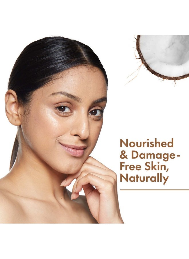 Good Vibes Coconut Nourishing Sunscreen Lotion SPF 50 (110 ml) | Sun Protection For All Skin Types | With Lime & Rosemary Leaf Oil | Soothing, De-Tanning | Vegan, No Parabens, Mineral Oil & Silicones