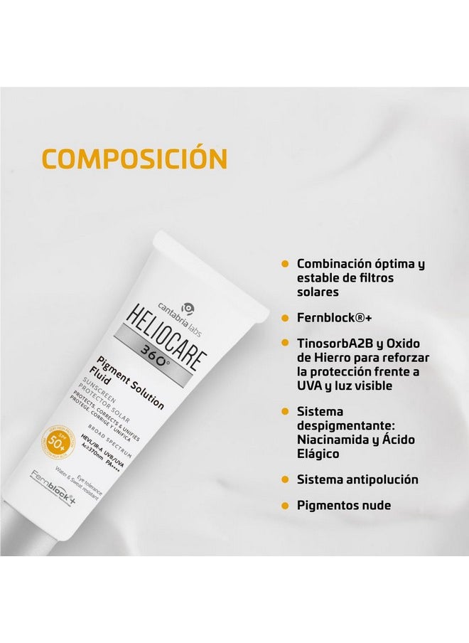 Heliocare 360° Pigment Solution Fluid SPF50+ Ultraligero 50 Ml