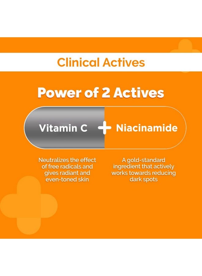 The Derma Co C-Cinamide Sunscreen For All Skin Types Spf 50 Aqua Gel, With Vitamin C & Niacinamide, Pa++++, Lightweight, No White Cast For Sun Protection & Glowing Skin - 50Gm, Pack Of 1