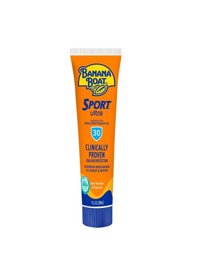 Banana Boat Sport Sunscreen SPF 30 travel size 1 oz (case of 24)