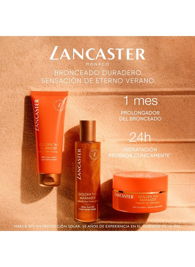 Lancaster GOLDEN TAN MAXIMIZER after sun lotion 4.2 Fl Oz (125 ml)