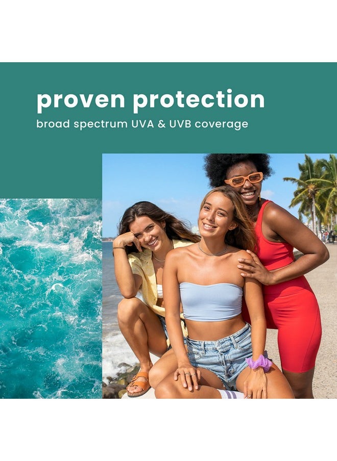 Hawaiian Tropic Skin Defense Sunscreen Lotion SPF 30, 6oz | SPF 30 Sunscreen Lotion with Green Tea Extract, Sunscreen Body Lotion, Oxybenzone Free Sunscreen, 6oz