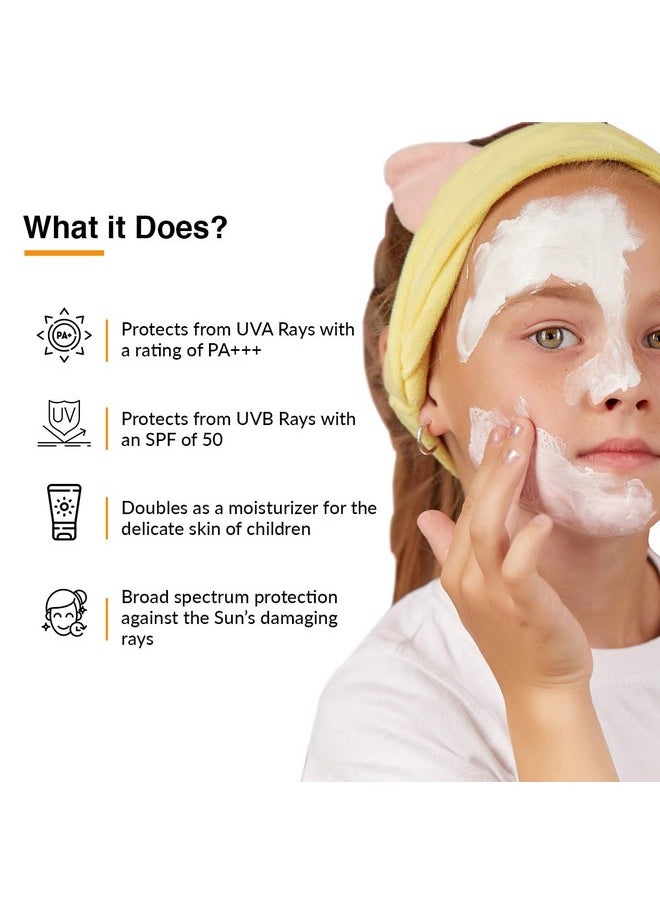 Fixderma Shadow Sunscreen SPF 30+ Lotion for Kids PA+++ | Sunscreen for Sensitive Skin,Sunscreen for Body & Face | Broad Spectrum Sunscreen for UVA & UVB Protection,Non Greasy & Water Resistant - 75gm