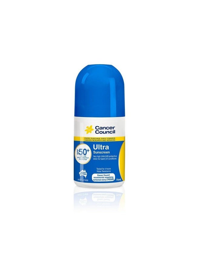 Cancer Council SPF 50+ Ultra 75ml Roll On