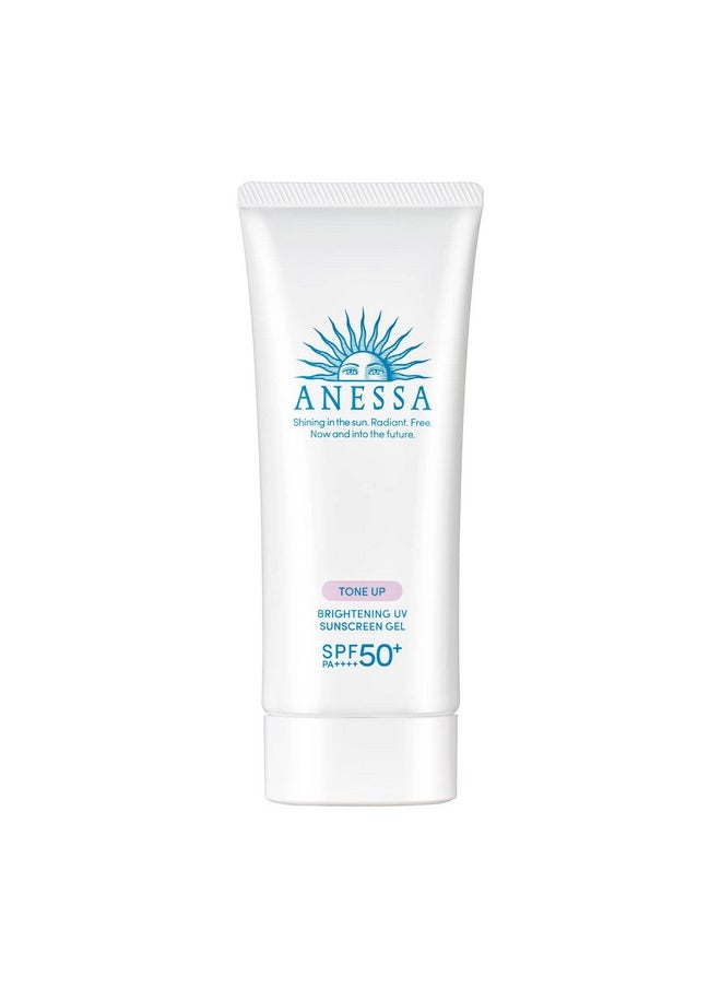Anessa Tone Up Brightening UV Sunscreen Gel SPF50+ PA++++ 90g