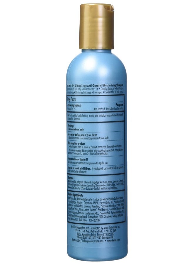 KeraCare Moisturizing Shampoo,8 oz - Sulfate Free, Relieves Dry and Itchy Scalp Conditions, Eliminates Flakes, Liquid Volume 240 ml