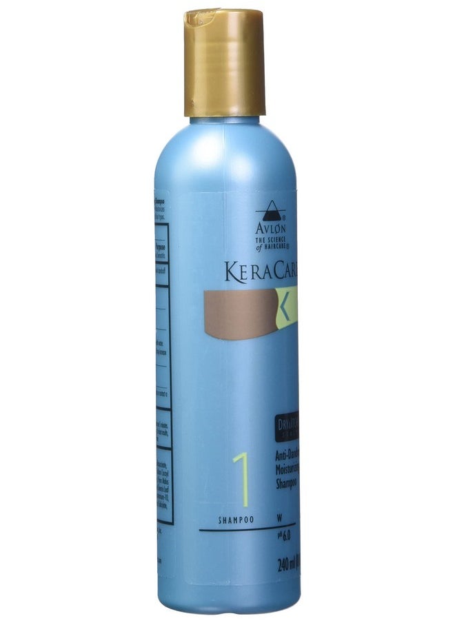 KeraCare Moisturizing Shampoo,8 oz - Sulfate Free, Relieves Dry and Itchy Scalp Conditions, Eliminates Flakes, Liquid Volume 240 ml