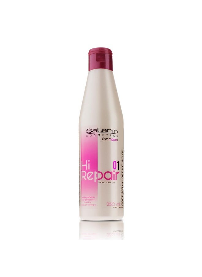 Salerm Cosmetics 01 Hi Repair Shampoo, 9 Ounce