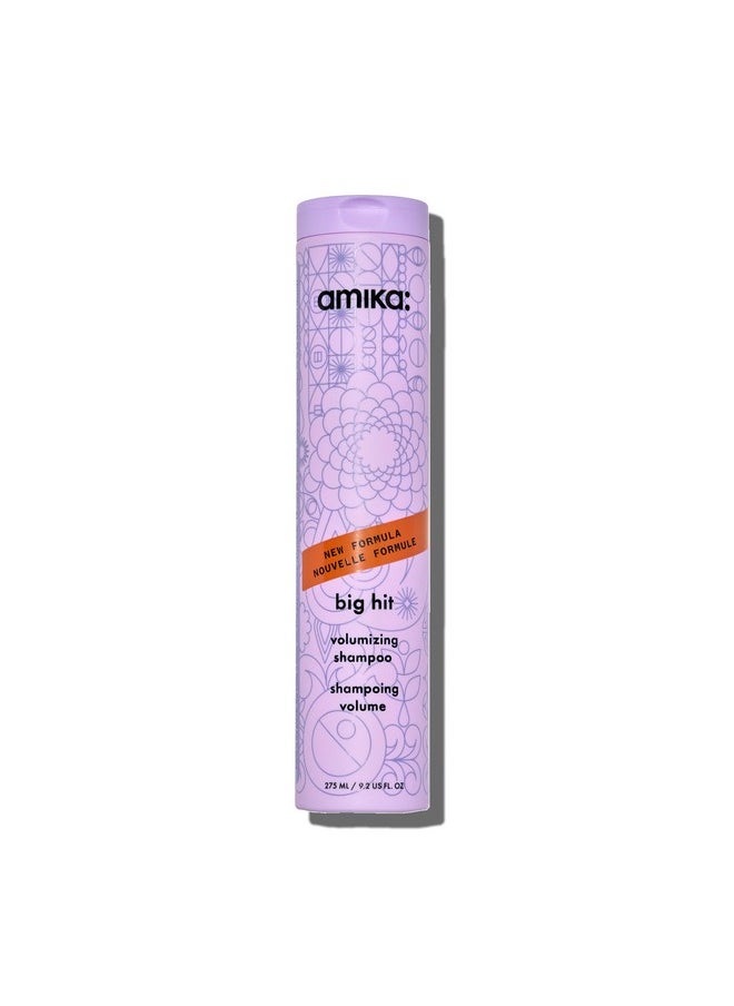 Amika big hit volumizing shampoo, 275ml