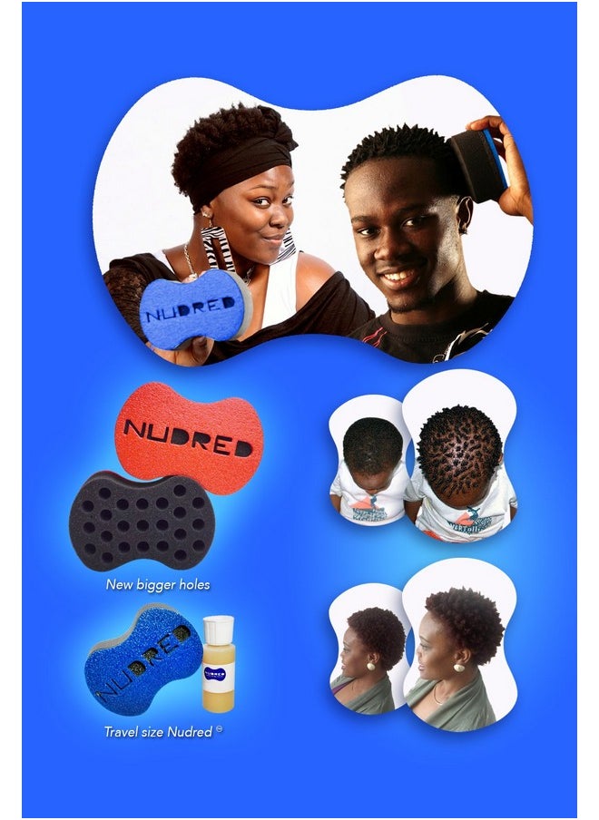 Nudred Shampoo I.T., Shampoo for Black Women & Men, Clean Wash for Curly Hair, Sculpted Hair Coils, Curls, Twists & Locs Hair Care, Strengthening Shampoo for Natural Hair, Paraben & Sulfate Free, 8 Oz