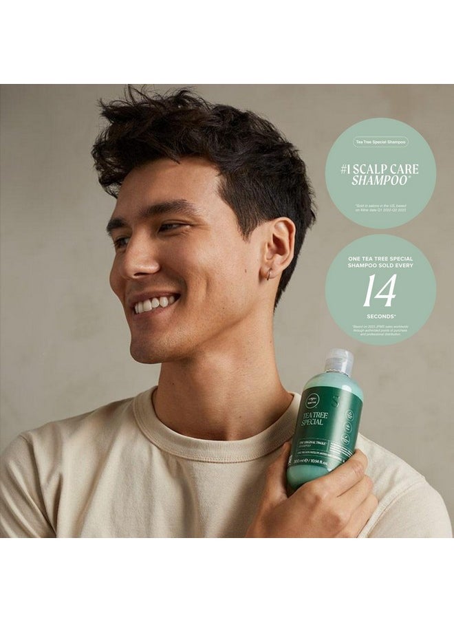 Tea Tree Special Shampoo, Deep Cleans, Refreshes Scalp, For All Hair Types, Especially Oily Hair, 33.8 fl. oz.