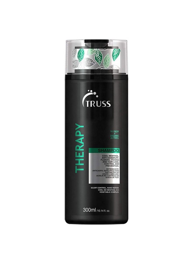 TRUSS Therapy Shampoo - Anti Dandruff Shampoo + Dry Scalp Treatment - Help Prevent Hair Loss and Reduce Oiliness While Protecting Against Dandruff and Allergies (300 ml)