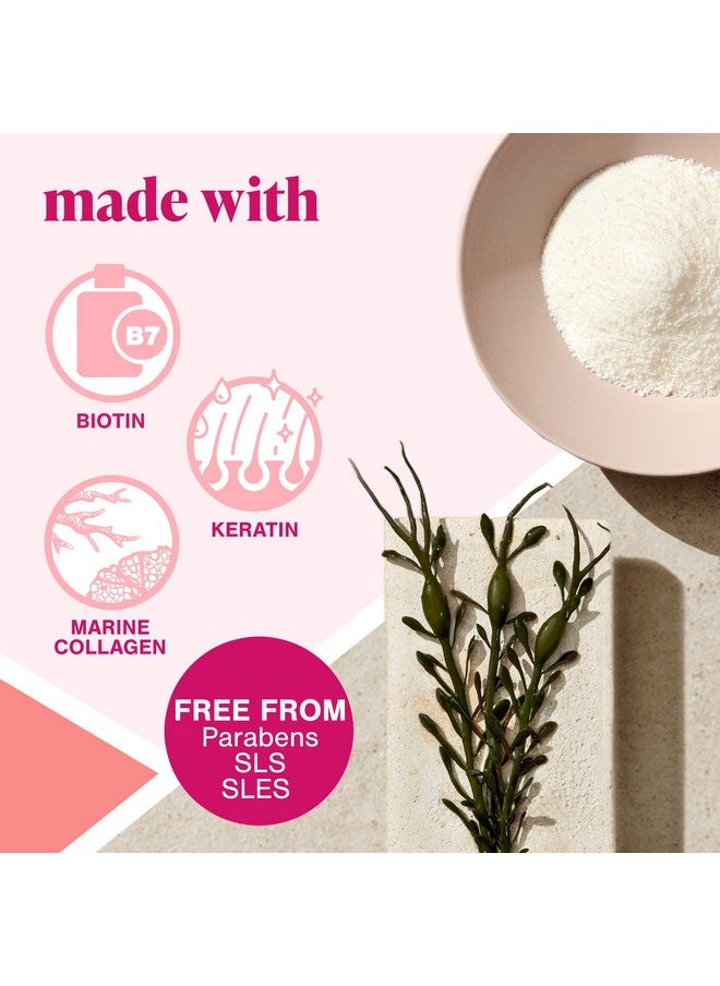 Viviscal Thickening Shampoo, Formulated With Biotin And Keratin, Fortified With Marine Collagen And Seaweed Extract, Strengthens And Reduces Breakage, Healthier Looking Hair 250ml (8.45 fl. oz.)