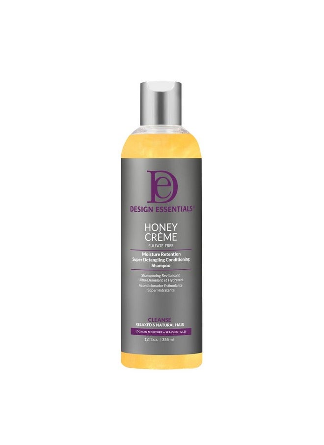 Design Essentials Honey Creme Moisture Shampoo, 8 Ounce