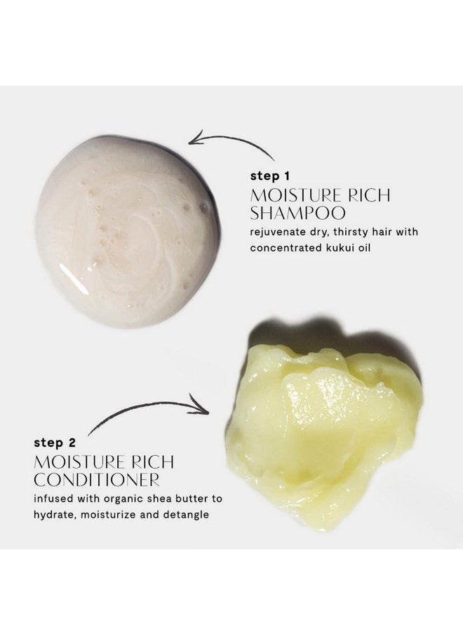 Prive Moisture Rich Shampoo - Extreme Hydration- Infused with Shea Butter - Great for All Hair Types - Color Safe