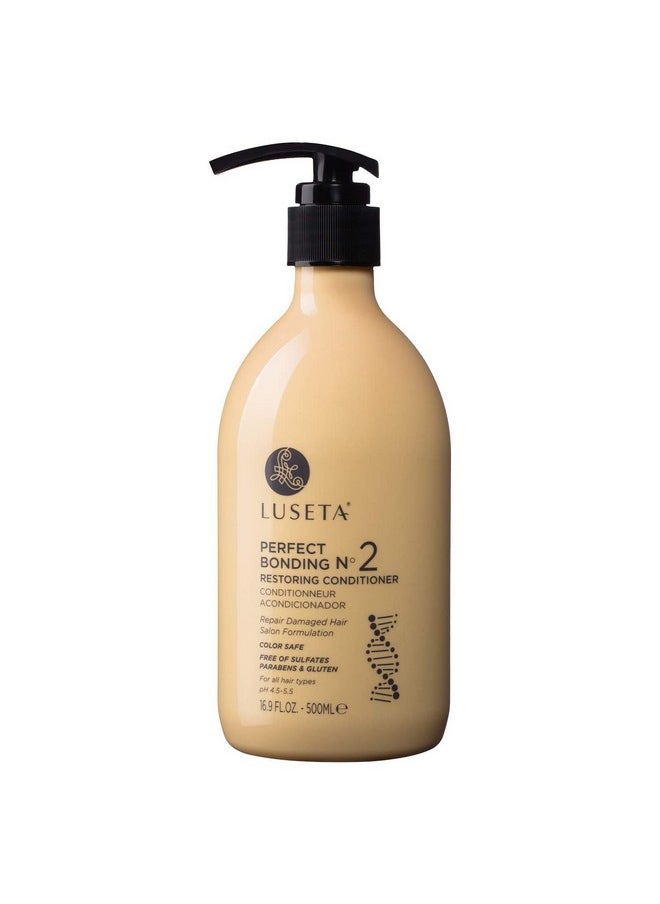 Luseta Perfect Bonding Restoring Conditioner, Bond Strengthening & Color Longevity for All Hair Type, Sulfate & Paraben Free, 16.9oz