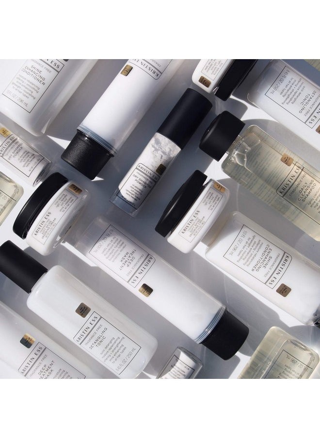 Kristin Ess Hair Fragrance Free Daily Cleansing Shampoo, Lightly Clarifying, Shine Enhancing, Vegan, Paraben, Sulfate, Phthalate and Silicone Free, Gluten Free, 10 fl. oz. - Pack of 1