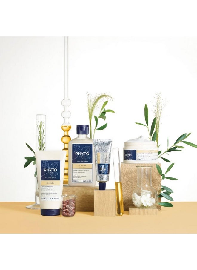 PHYTO NOURISHMENT Nourishing Shampoo with Jojoba Oil Sulfate Free for Dry Hair, Hydrating, Moisturizing Shampoo, 8.45 fl. oz.