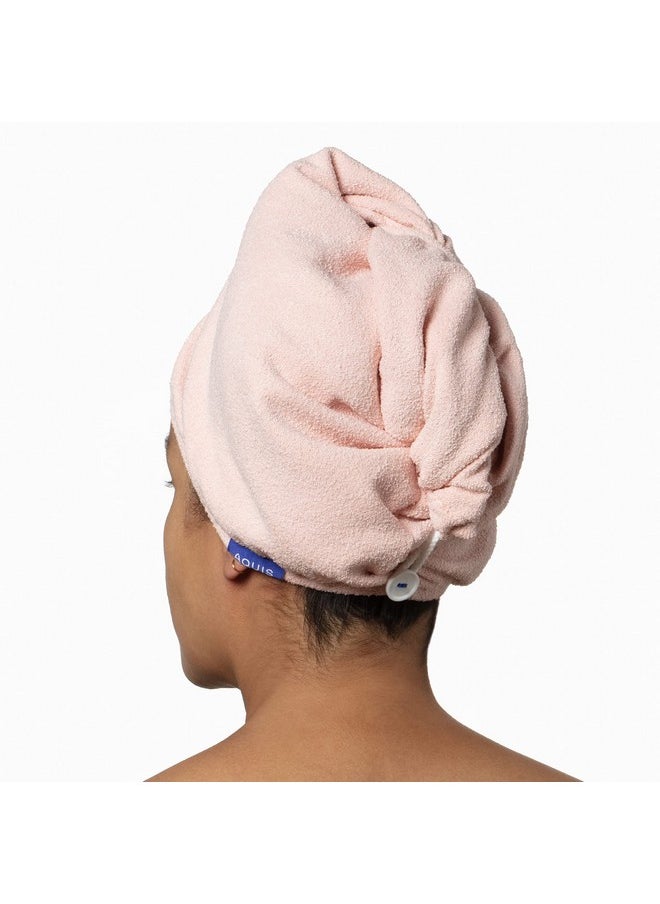 AQUIS Hair Wrap Hair-Drying Tool, Water-Wicking, Ultra-Absorbent Recycled Microfiber
